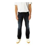 Diesel Bootcut Jeans med medium upphov Blue, Herr