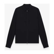 Valenza Stretch Overshirt i Svart Black, Herr