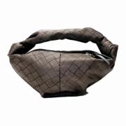 Bottega Veneta Vintage Pre-owned Nylon handvskor Black, Dam