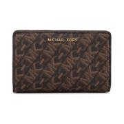 Michael Kors Empire Medium Plånbok Brown, Dam