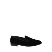 Max Mara Sammet Slip-On Monogram Tofflor Black, Dam