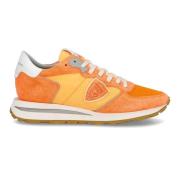 Philippe Model Sneakers Tropez Haute Running Orange, Herr