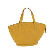 Louis Vuitton Vintage Pre-owned Laeder louis-vuitton-vskor Yellow, Dam