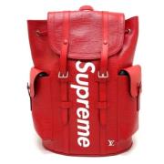 Louis Vuitton Vintage Pre-owned Laeder louis-vuitton-vskor Red, Dam