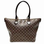 Louis Vuitton Vintage Pre-owned Canvas axelremsvskor Brown, Dam