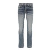 Tom Ford Klassiska Denim Jeans för vardagsbruk Blue, Herr