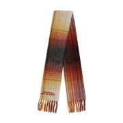 Isabel Marant Randig Alpacka Monogram Halsduk Multicolor, Dam