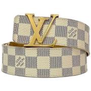 Louis Vuitton Vintage Pre-owned Canvas skrp White, Herr