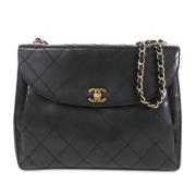 Chanel Vintage Pre-owned Laeder axelremsvskor Black, Dam