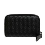 Bottega Veneta Vintage Pre-owned Laeder plnbcker Black, Dam