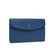 Louis Vuitton Vintage Pre-owned Laeder louis-vuitton-vskor Blue, Dam