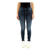 G-star Mid Waist Skinny Fit Jeans Blue, Dam