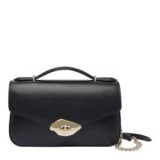 Mulberry Svart Lana Day Väska Crossbody Stil Black, Dam