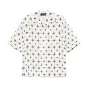 Amiri Skjorta Micro Starburst White, Herr