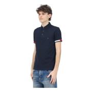 Tommy Hilfiger Blå Polo Skjorta Klassisk Design Blue, Herr