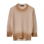 Fabiana Filippi Beige Tröjor för Kvinnor Beige, Dam