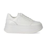 Michael Kors Vit läderkil sneaker White, Dam