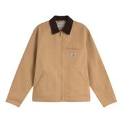 Carhartt Wip Canvasjacka för utomhusaktiviteter Brown, Herr