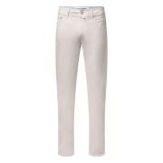 Jacob Cohën Klassiska Five-Pocket Bard Jeans Beige, Herr