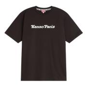 Kenzo Urban Oversize T-shirt med Tigerdesign Black, Herr