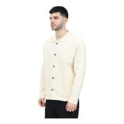 Selected Homme Elegant Cardigan för Män Beige, Herr