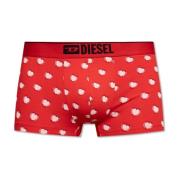 Diesel Boxershorts med tryck Damien Boxer-Shorts Red, Herr