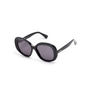 Max Mara Mm0087 01A Sunglasses Black, Dam