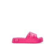 Kenzo Gummisandaler Pink, Dam