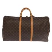 Louis Vuitton Vintage Pre-owned Canvas handvskor Brown, Dam