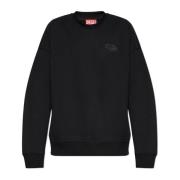 Diesel Sweatshirt S-Rob-R2 Black, Herr