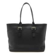 Louis Vuitton Vintage Pre-owned Laeder axelremsvskor Black, Dam