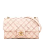 Chanel Vintage Pre-owned Laeder chanel-vskor Pink, Dam