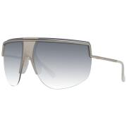 Max Mara Silver Dam Solglasögon Aviator Stil Gray, Dam