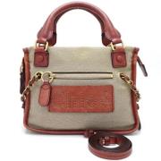 Chloé Pre-owned Pre-owned Canvas handvskor Brown, Dam