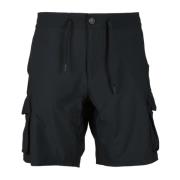 MC2 Saint Barth Stiliga Bermuda Shorts Black, Herr