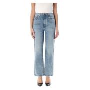 Khaite Elegant Jean Stil för Kvinnor Blue, Dam