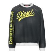 Diesel Sweatshirt Gray, Herr