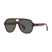 Gucci Stiliga solglasögon med modell Gg0463S Brown, Unisex