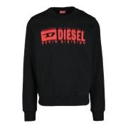 Diesel Sweatshirt Black, Herr