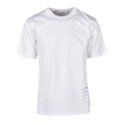 Amaránto Bomull Elastan T-shirt White, Herr