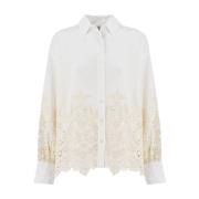 Ermanno Scervino Shirts Beige, Dam