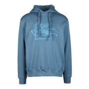 Etro Sweatshirt Blue, Herr