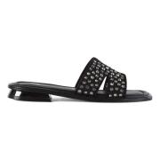 Emanuelle Vee Sliders Black, Dam