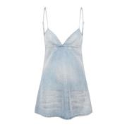 Diesel Short Dresses Blue, Dam