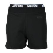 Moschino Bomull Elastan Underkläder Shorts Black, Dam