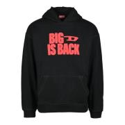 Diesel Sweatshirt Black, Herr