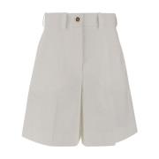 Patou Vita Sommar Shorts Kvinnor Casual Stil White, Dam