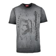 Diesel Tshirt Black, Herr