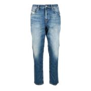 Diesel Bomull Elastan Jeans Blue, Herr