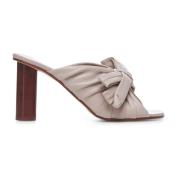 JW Anderson Beige Bow Detalj Slip-On Klackar Beige, Dam